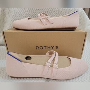 Rothy's Blush Pink Ballet Flats